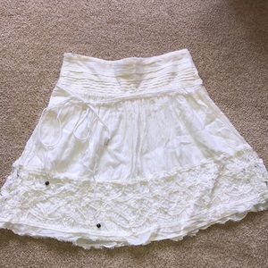 American Eagle White Skirt, Size XS